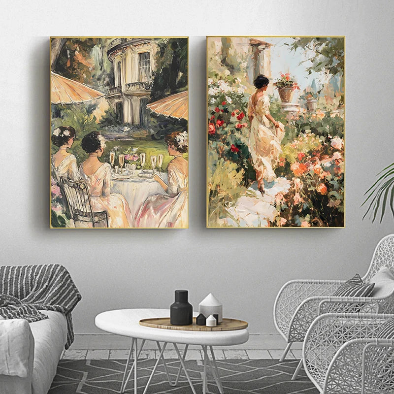 Leinwanddruck – Moderner Vertikaler Kunststil – 30X42cm