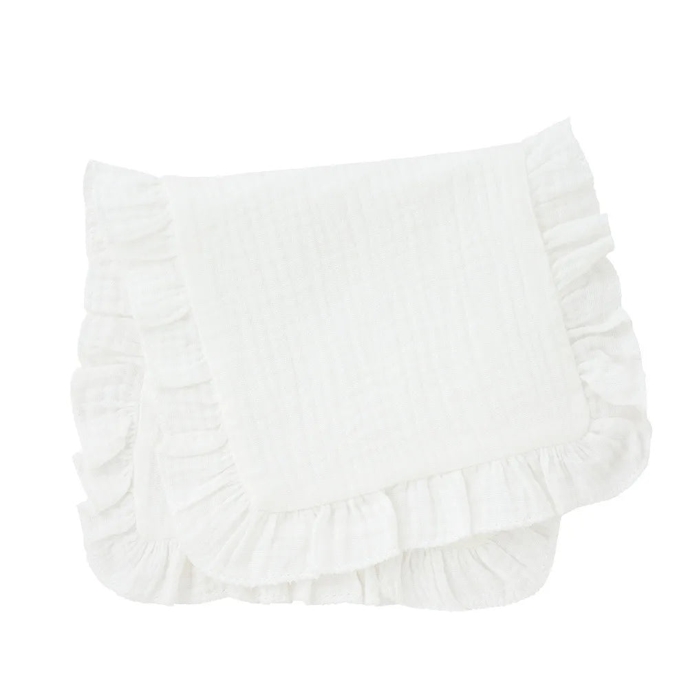 Baby Spucktücher – Weiches Baumwoll-Rüschendesign