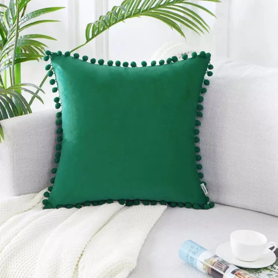 Samt-Kissenbezug – Nordic Design, 45×45 cm