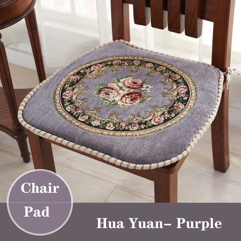 U-förmige Memory-Schaum-Sitzkissen – Blumenmuster 42x44cm