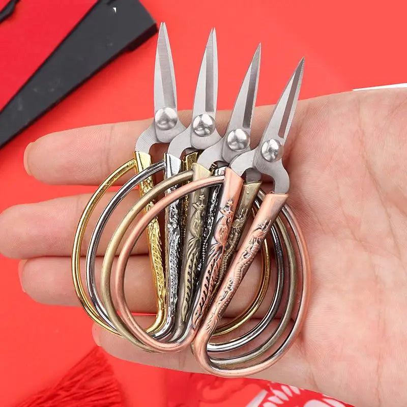 Vintage Edelstahlschere – Für Schneider & Stickerei