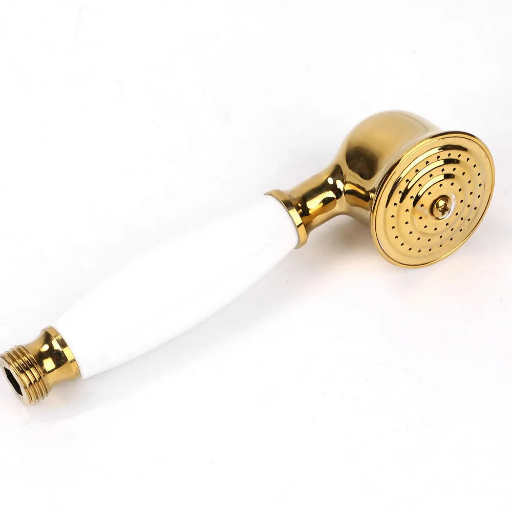 Luxus Messing Duschkopf – Goldbeschichtetes 1,5m Set