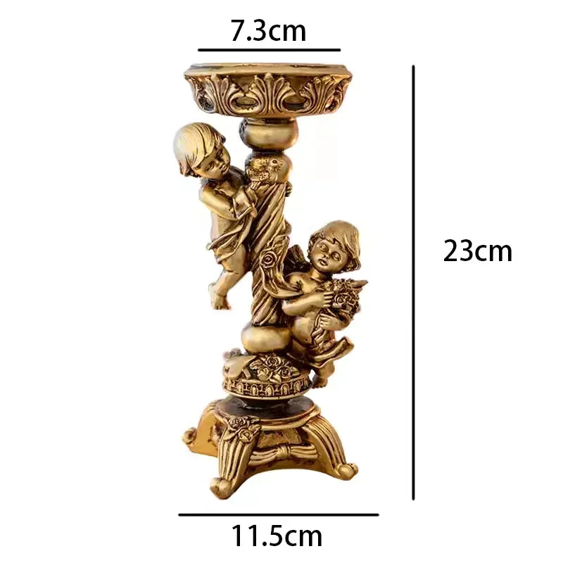 Mini Engelsfigur – Vintage Harz Deko