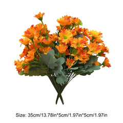 Künstliche Sunset-Mumien – Seidenstrauss – Indoor/Outdoor