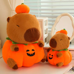 Capybara Plüschtier – Baumwoll Halloween Kissen – 25-60cm
