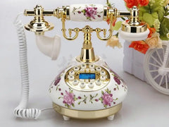 Retro Telefon – Keramik Antik – Schnurgebunden