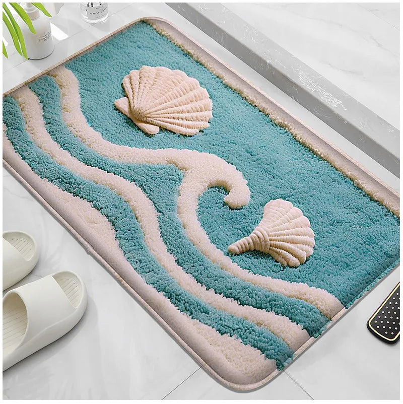 Anti-Rutsch Delfin Badematte – Modernes Gummidesign 40x60cm