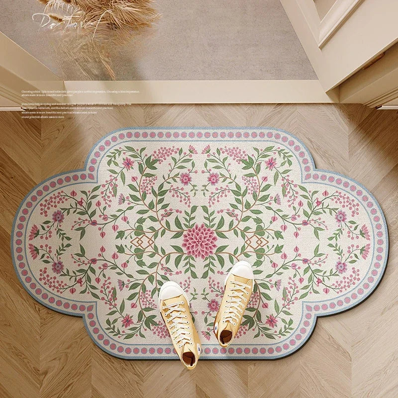 Diatomeenerde Badematte – Rustikal, Rutschfest, Absorbierend