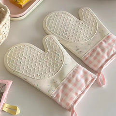 Silikon Ofenhandschuhe – Hitzebeständig – 18x27.5 cm