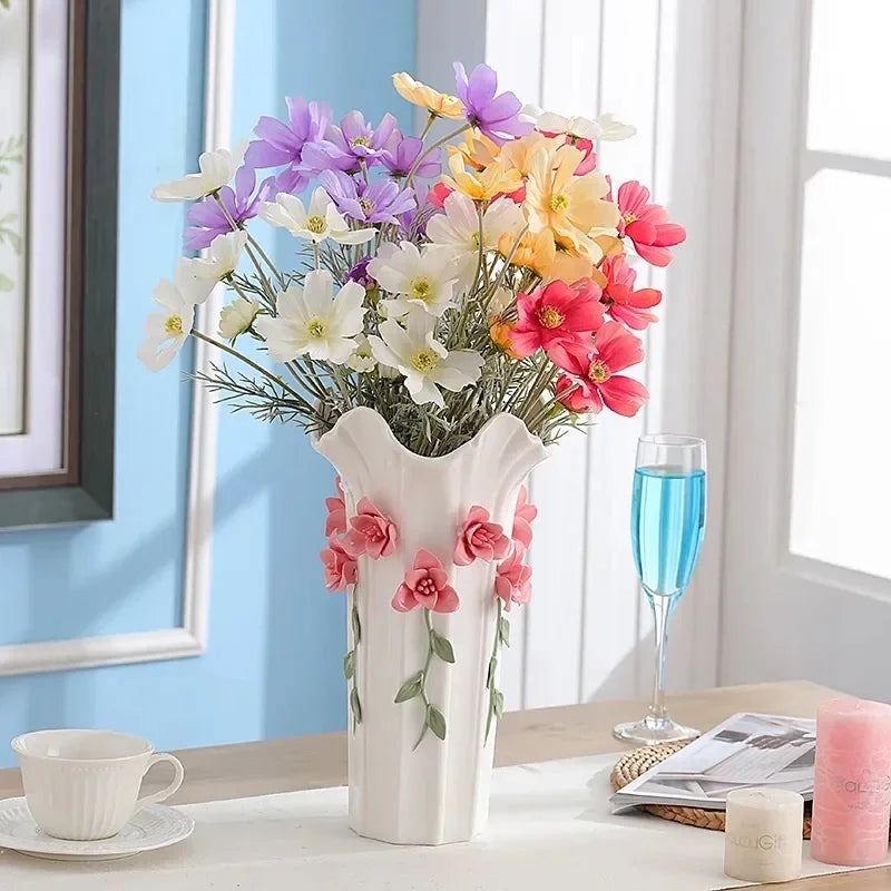 Keramik Blumen Vase – Europäisch Stil – 22x16.5cm