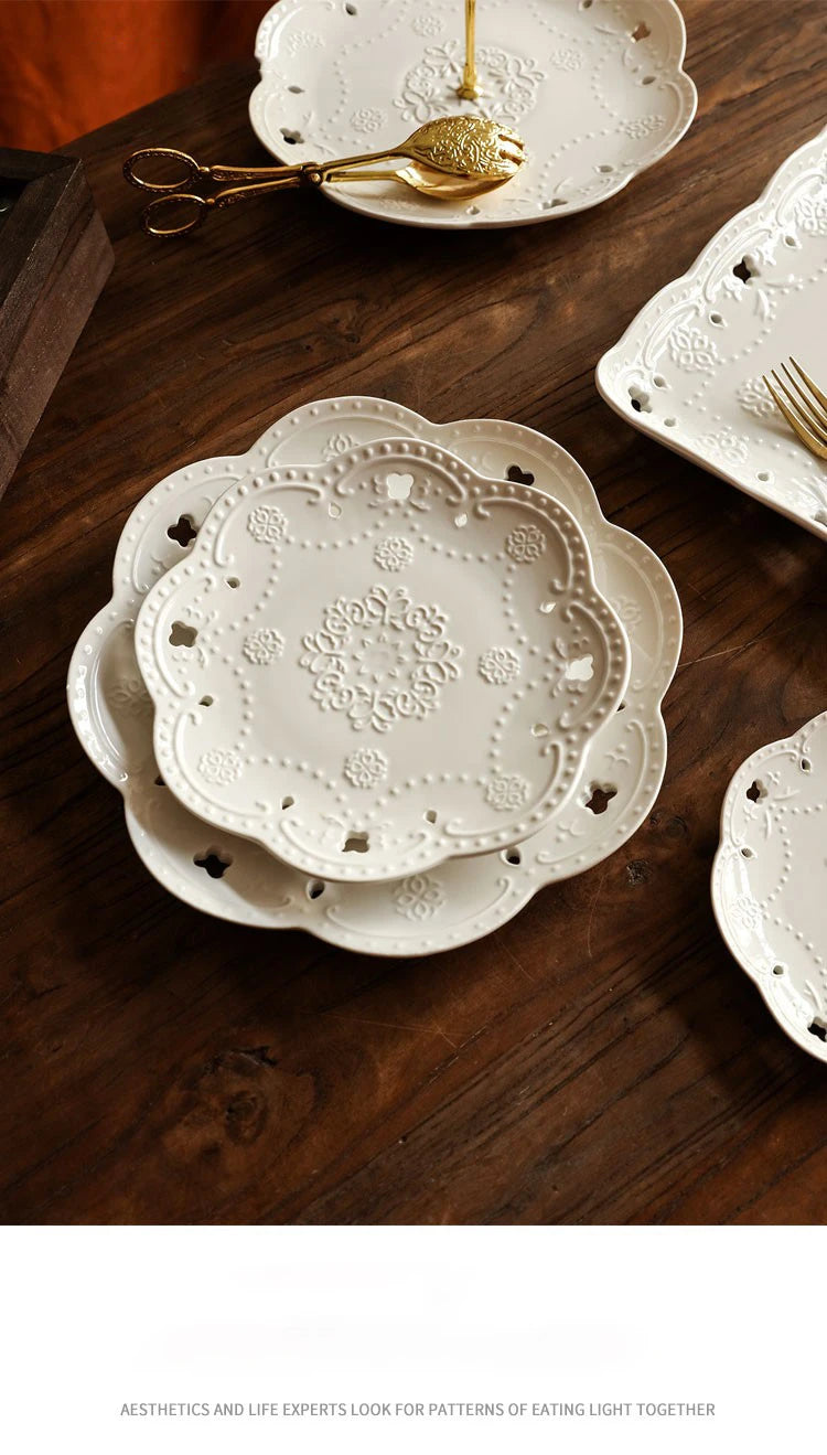 Keramik Dim Sum Teller – Europäisch - Hotelgebrauch