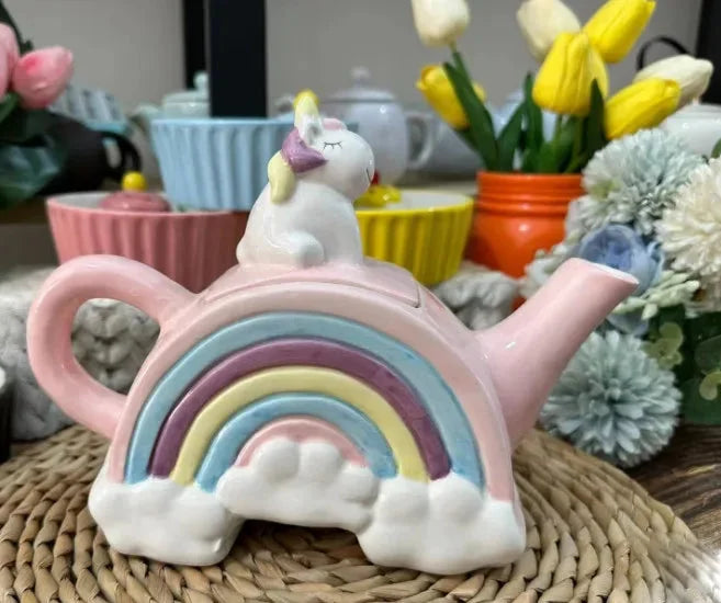 Bunte handgezeichnete Keramikteller aus hochwertiger Keramik, Farbe: mehrfarbig