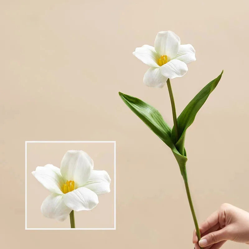 Künstliche Blume – Retro Seide Design – 49 cm Deko