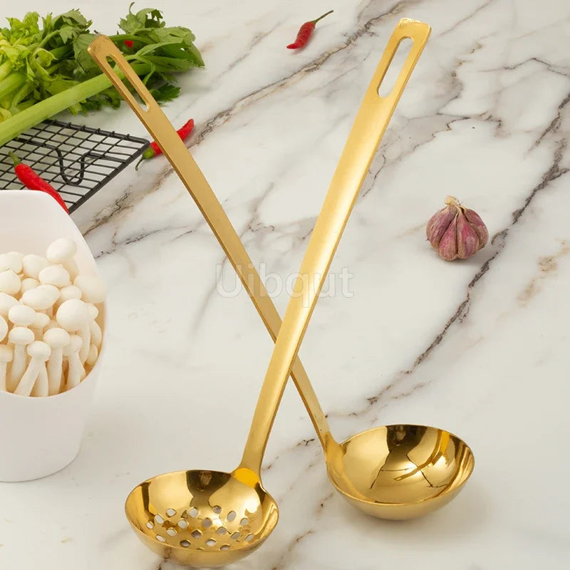 Goldener Besteckhalter – Edelstahl – Küchenerlebnis