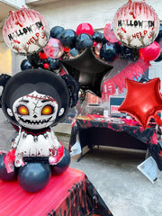 Halloween Ballons – Folien-Design – 5er Set