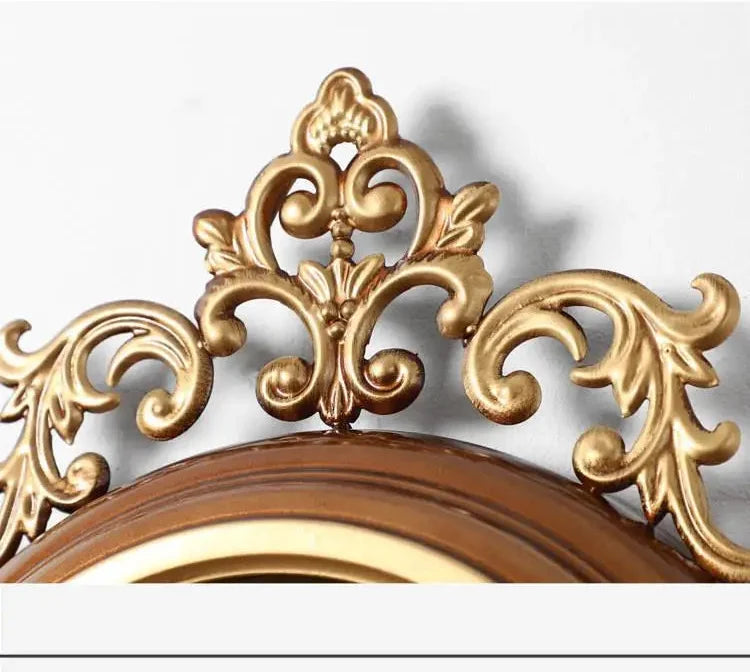 Wanduhr – Retro Metall Rund – Wohnzimmer Dekor