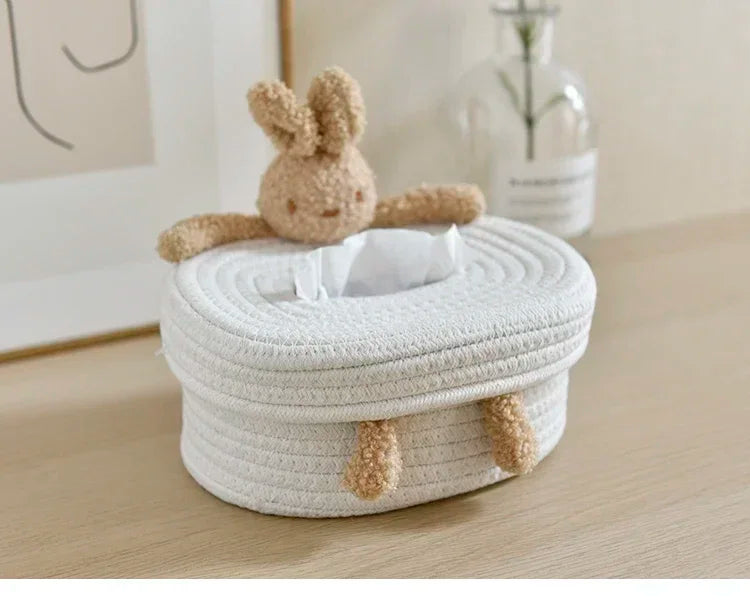 Tissue Box Sitzmodell – Klassisches Stoffdesign