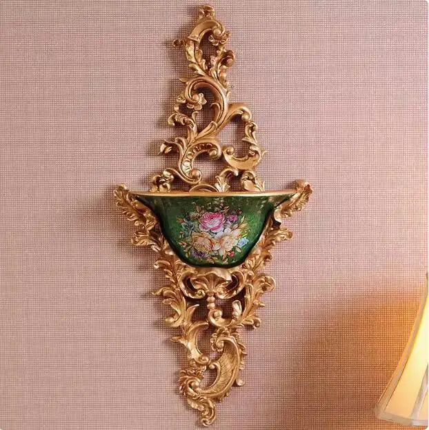 Europäische Wandvase – Resindeko für Hotels