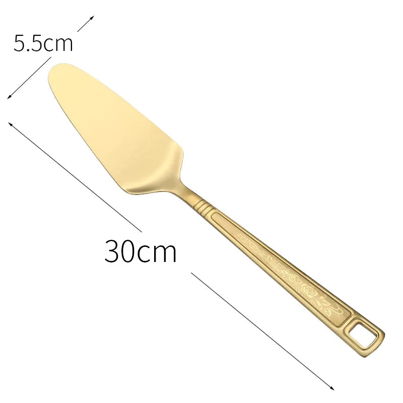 Küchenutensilien Set – Edelstahl Gold – Vielseitig Einsetzbar