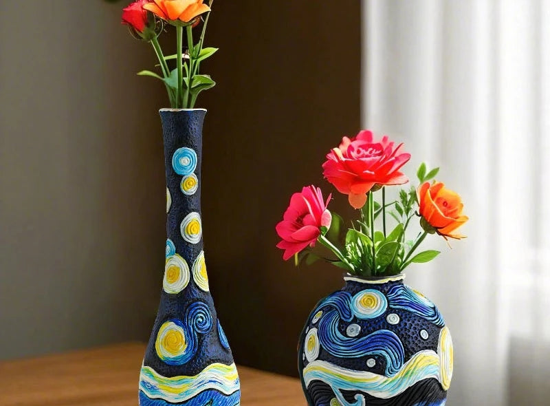 Vincent Vase – Modernes Resin Design – Tischvase