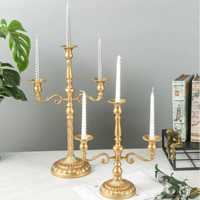 Retro Blumentopf Kandelaber – Europäisches Design, Hochzeiten