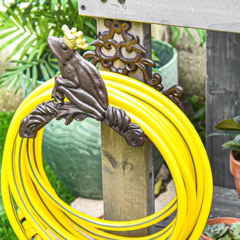 Gartenschlauchhalter – Vintage Eisen – Wandmontage