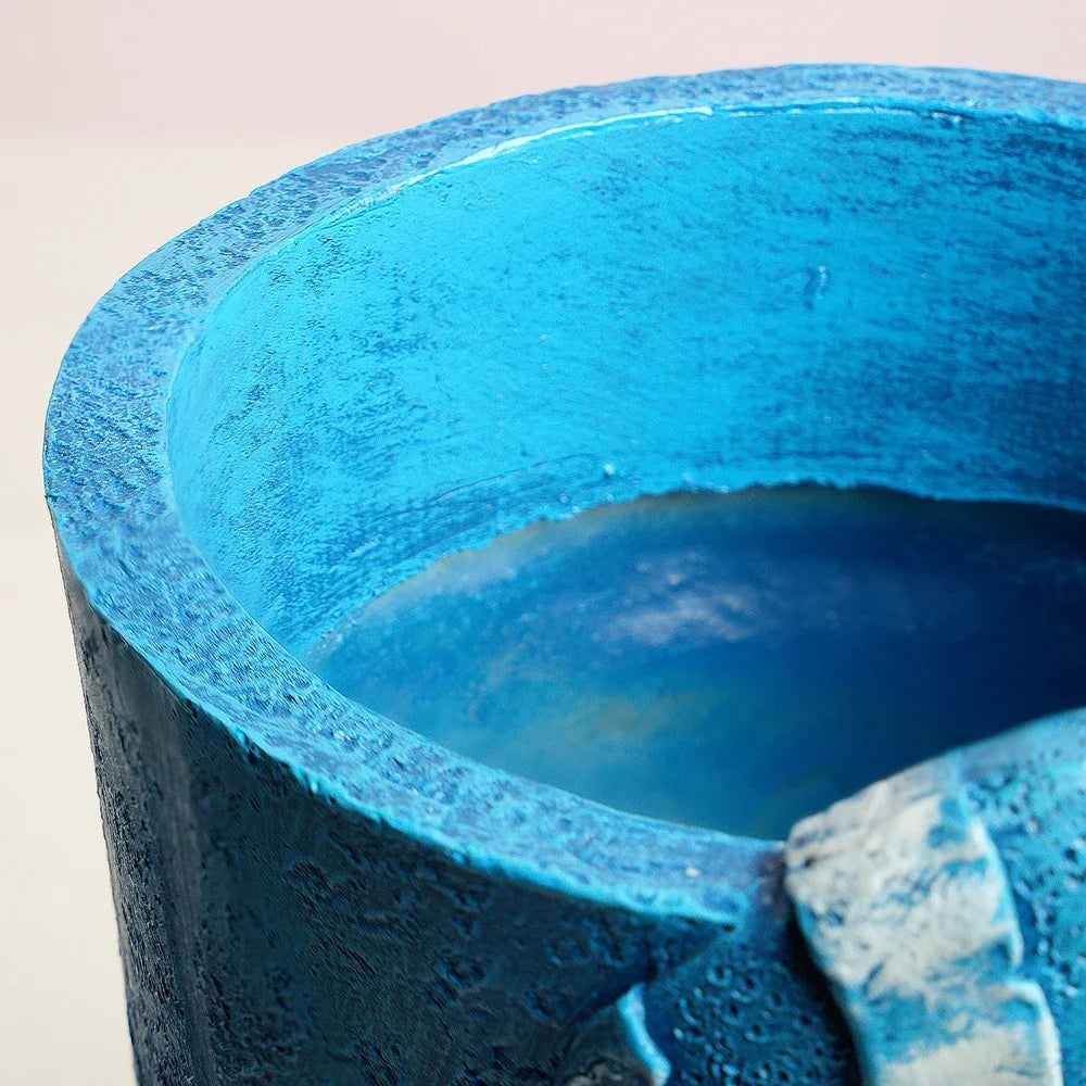 Resin-Gesichts-Planter – Künstlerische Skulptur für Zuhause