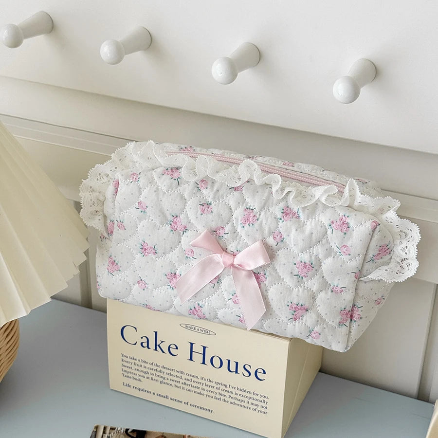 Kosmetiktasche – Spitze Polyester – Reisezubehör