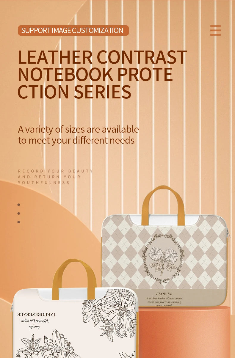 Laptop Tasche – PU Wasserdicht – Multi-Grössen für MacBook