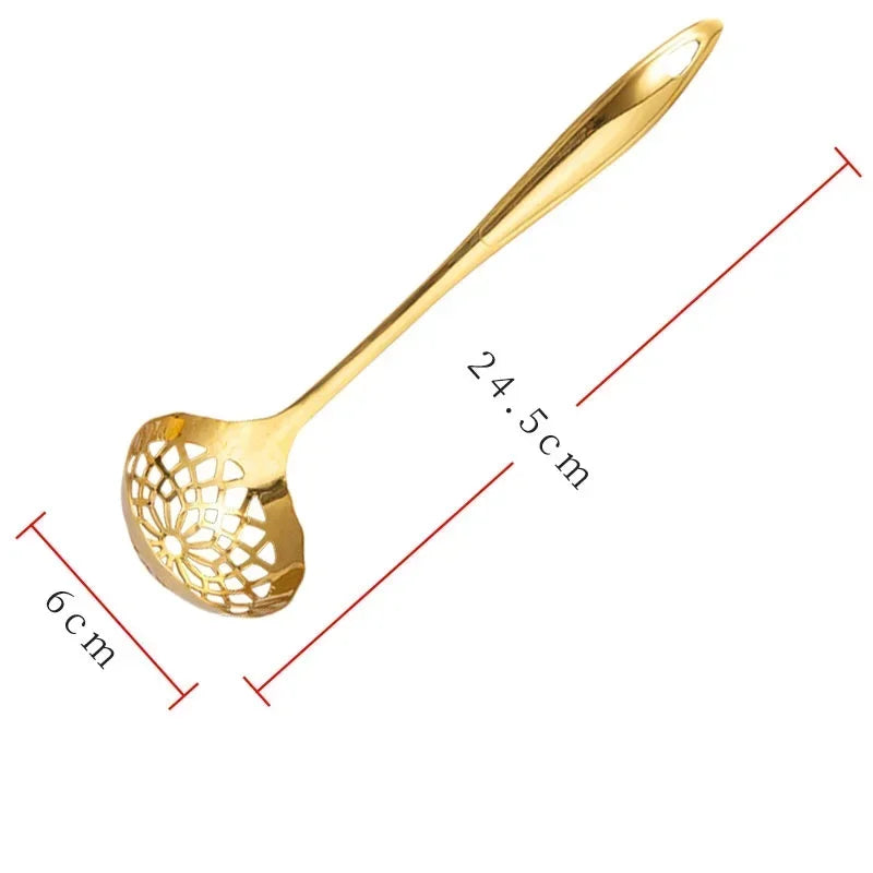 Goldener Besteckhalter – Edelstahl – Küchenerlebnis