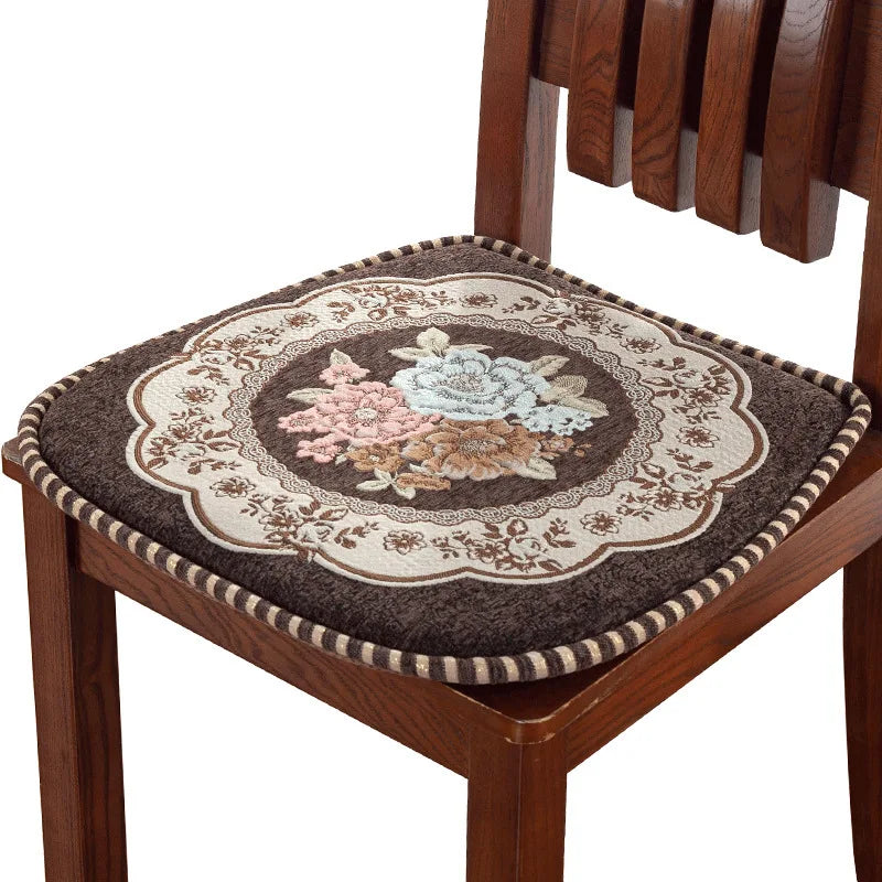 U-förmige Memory-Schaum-Sitzkissen – Blumenmuster 42x44cm