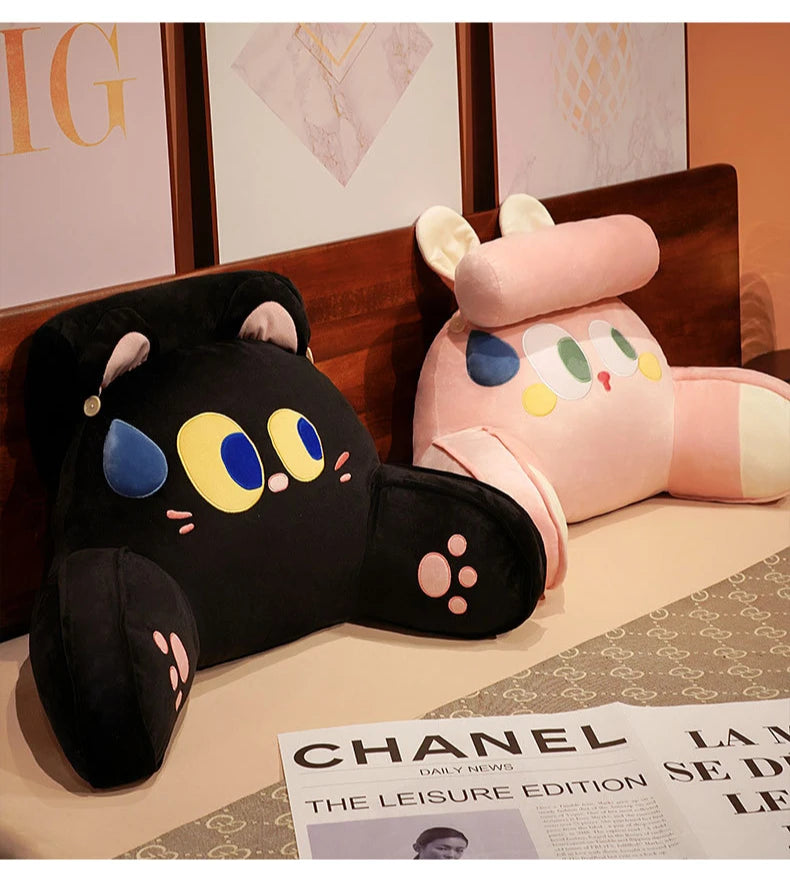 Lesekissen – Strick Polyester/Baumwolle – 65x40 oder 75x50 cm