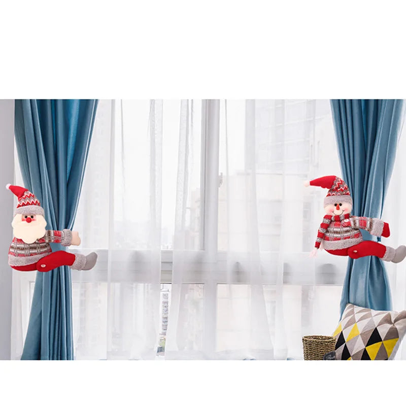 Weihnachtliche Vorhangbänder – Non-Woven Polyester – Festliche Deko