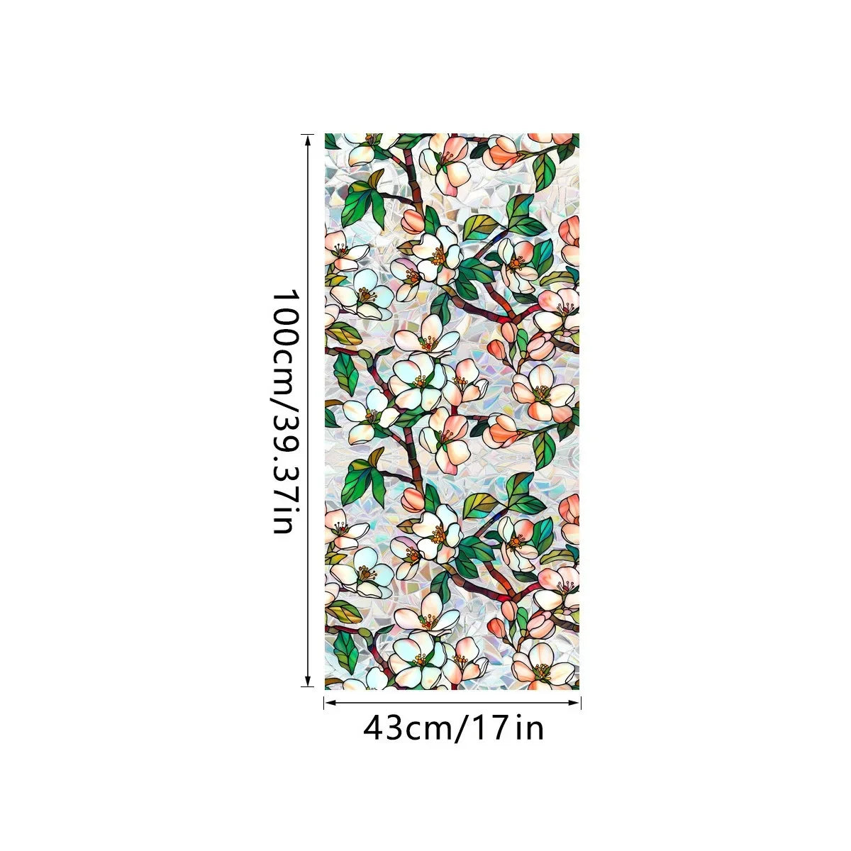 Sonnenfänger – Farbiges Design Glasfilm 43x100cm