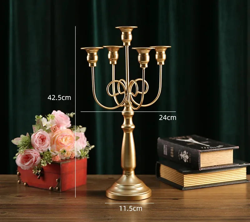 Französischer Kerzenhalter – Europäischer Stil – Für romantische Abendessen