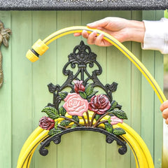 Gartenschlauchhalter – Vintage Eisen – Wandmontage
