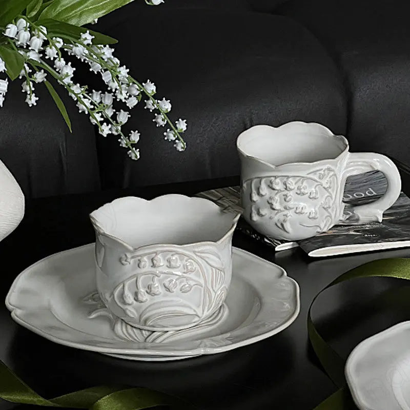 Keramik Geschirr Set – Europäisches Design – Teezeit-tauglich