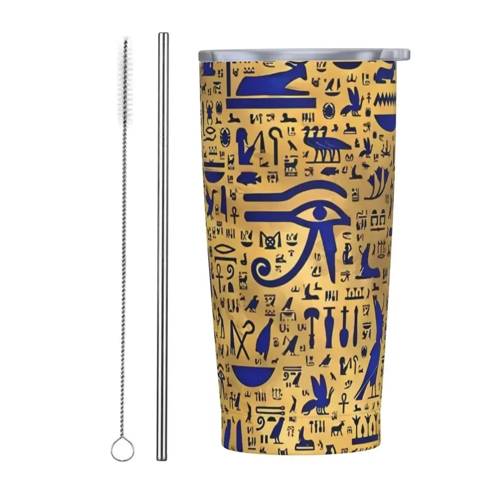 Edelstahlbecher – Kupferkunst Design – Isolierter Becher