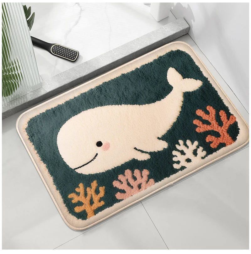 Cartoon Badezimmermatte – Gummi Modernes Design – 40x60cm