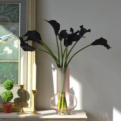 Künstliche Calla-Lilie – Eleganter Blütenzweig – 62cm Set