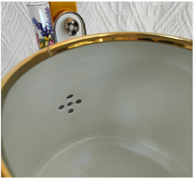 Emaille Kessel – Leichter Luxus – 2.8 Liter