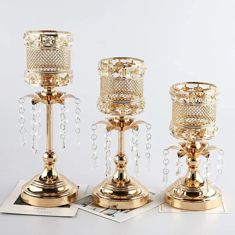 Metall-Kerzenhalter – Antik Stil – Grosse Grösse