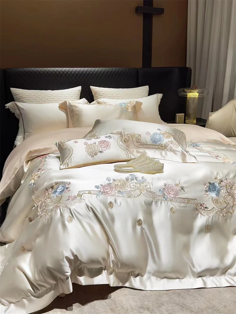 Luxus-Bettwäsche Set – Ägyptische Baumwolle Damast – Diverse Grössen