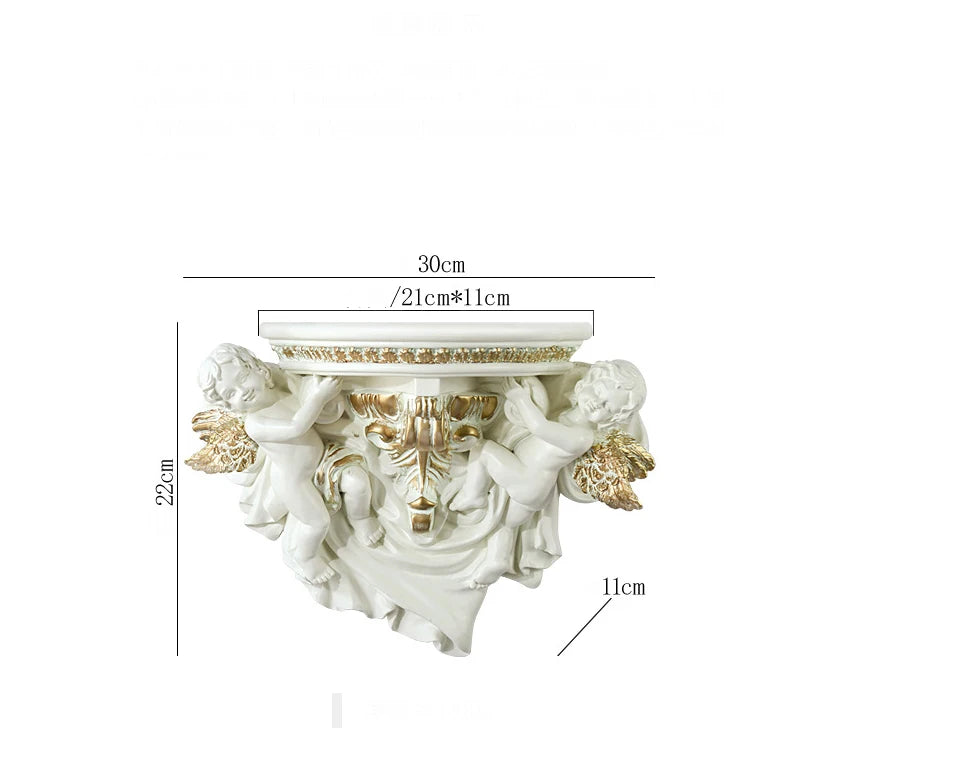 Europäisches Regal aus Harz – 3D Aufkleber Design