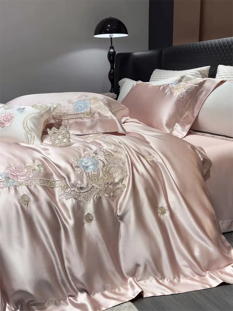 Luxuriöses Damastbettwäsche – Chinesischer Stil 5er Set