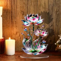 Acryl Drachenfigur – Eleganter Deko Akzent