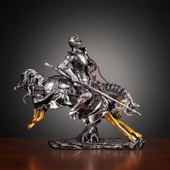 Ritterstatue – Moderner Harz – Wohnzimmereinrichtung