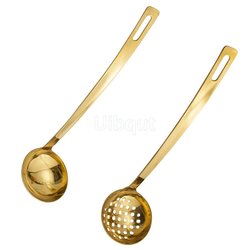 Goldener Besteckhalter – Edelstahl – Küchenerlebnis