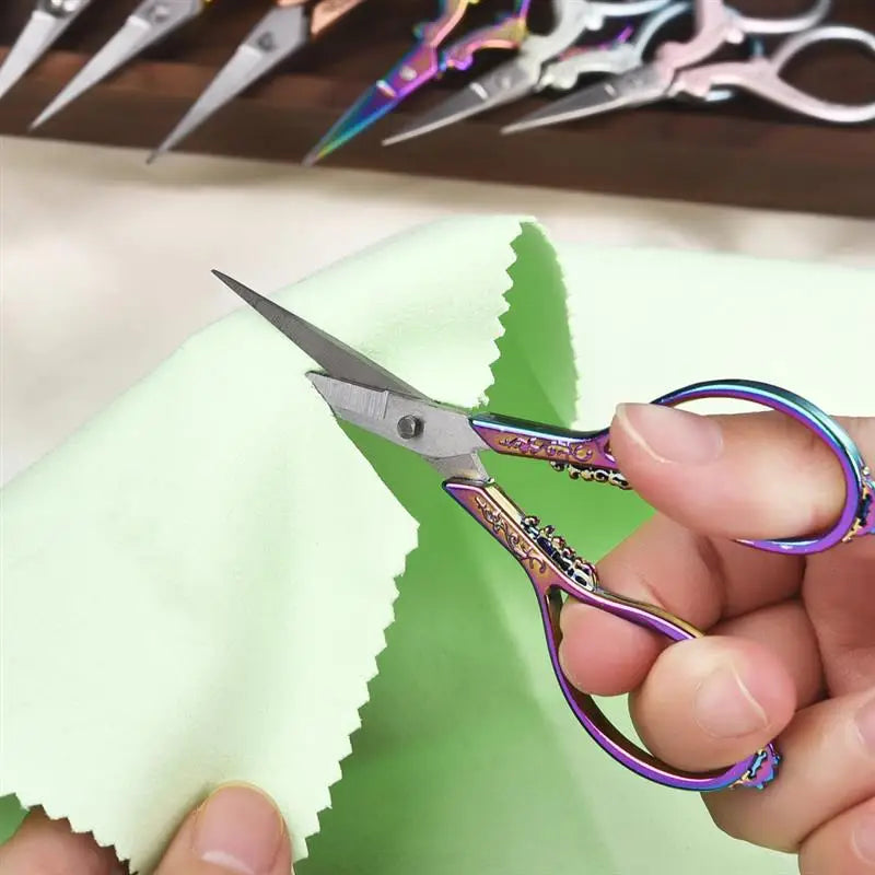 Vintage Edelstahlschere – Für Schneider & Stickerei