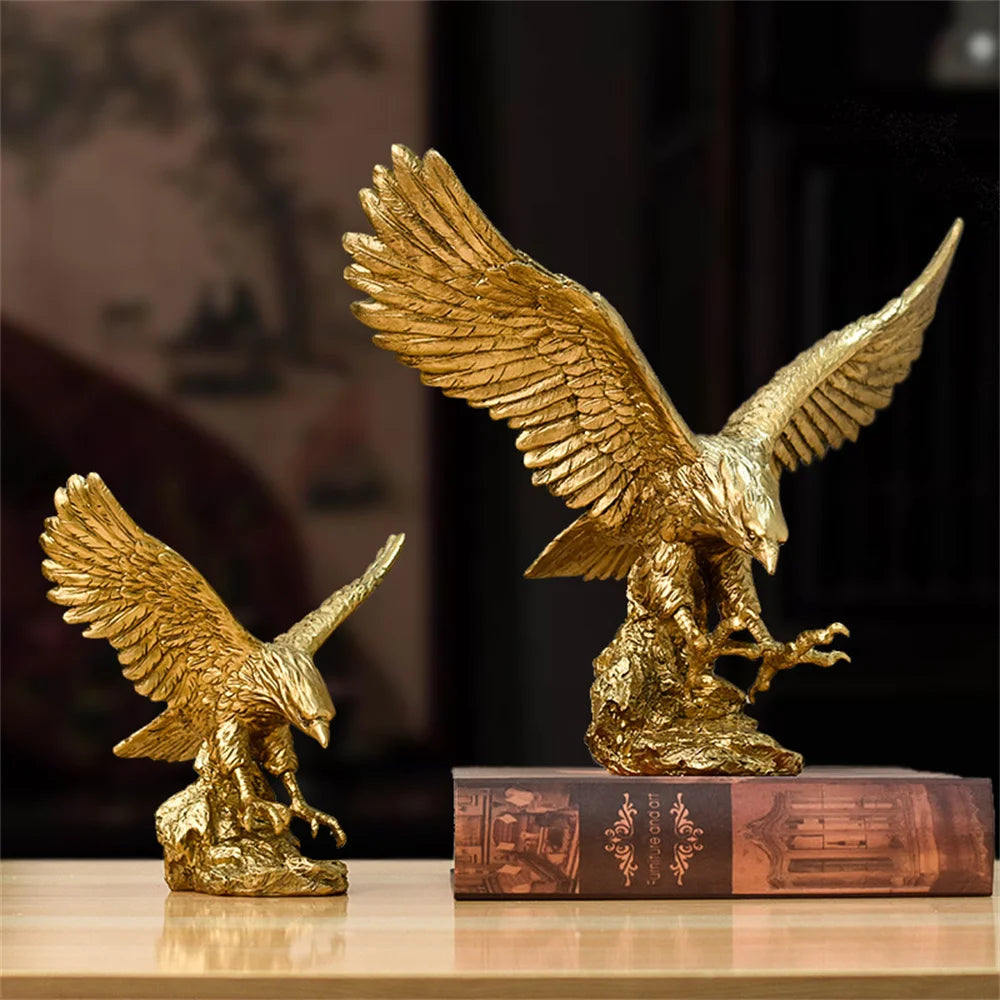 Tier Skulptur – Adler Design – Harz, 18.5x12x17cm